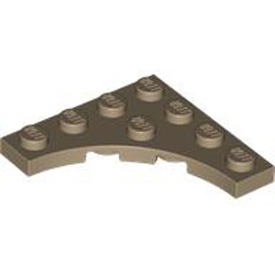 Plate 4x4 with Arch Sand Yellow Plate 4x4 with Arch Sand Yellow