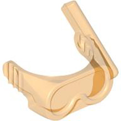 Divers Mask Transparent Bright Orange