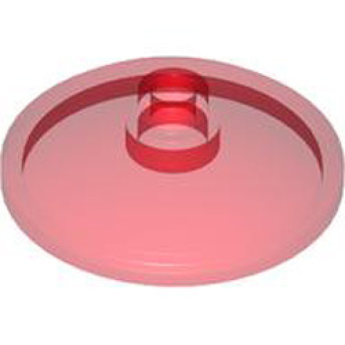 Parabolic Reflector Diameter 24x6.4 Transparent Red