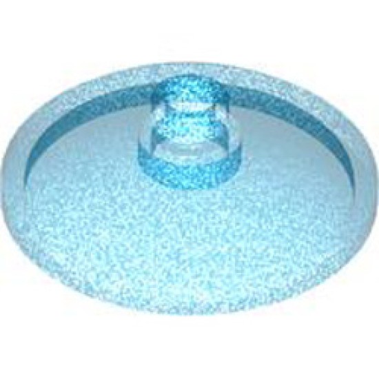 Parabolic Reflector Diameter 24x6.4 Transparent Blue with Opalescence
