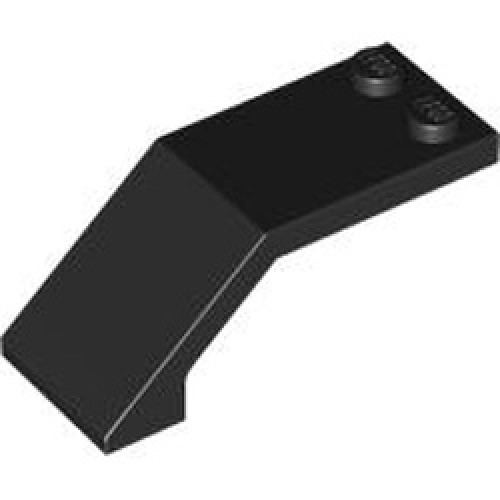 Windscreen 2x5x1 1/3 Black