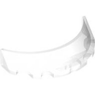 Cockpit with Bow 3x6x1 Transparent White