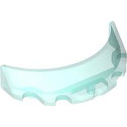 Cockpit with Bow 3x6x1 Transparent Light Blue Cockpit with Bow 3x6x1 Transparent Light Blue