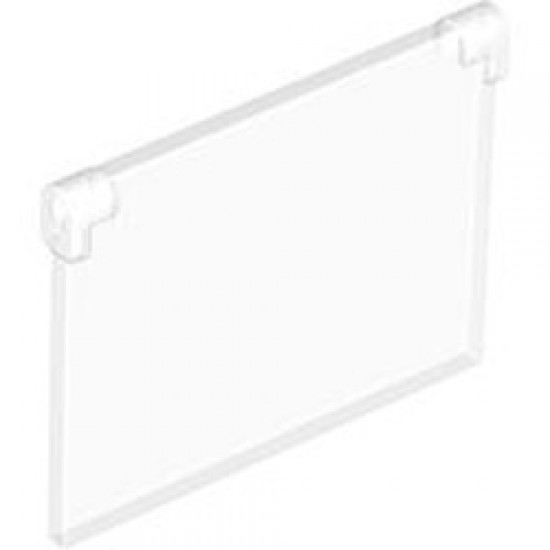 Glass for Frame 1x4x3 Transparent White (Clear)