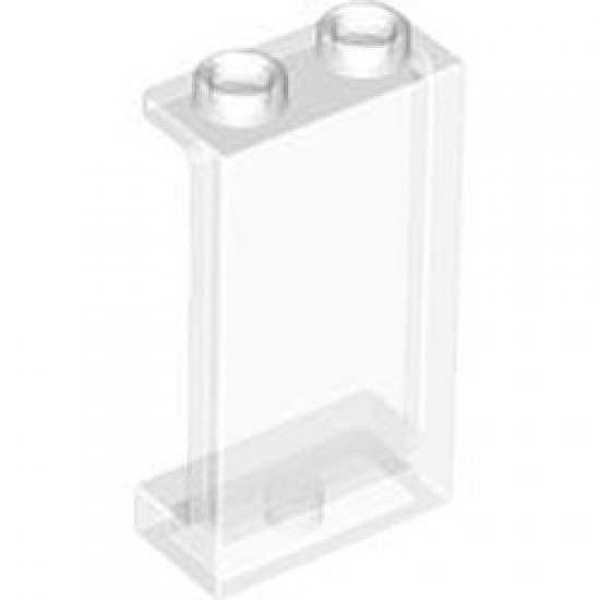 Wall Element 1x2x3 Transparent White Clear