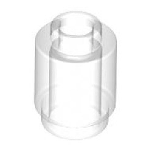 Round Brick 1x1 Transparent