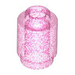 Round Brick 1x1 Transparent Medium Reddish Violet with Opalescence Round Brick 1x1 Transparent Medium Reddish Violet with Opalescence