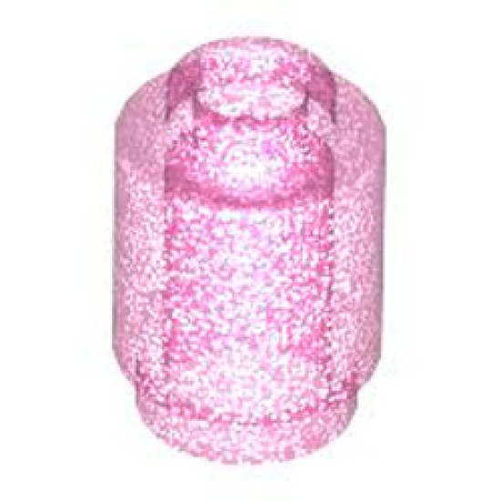 Round Brick 1x1 Transparent Medium Reddish Violet with Opalescence Round Brick 1x1 Transparent Medium Reddish Violet with Opalescence