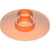 Parabolic Element Diameter 16 Transparent Fluorescent Reddish Orange