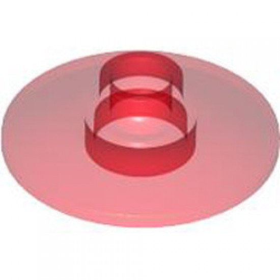 Parabolic Element Diameter 16 Transparent Red
