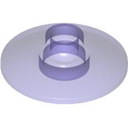 Parabolic Element Diameter 16 Transparent Bright Violet