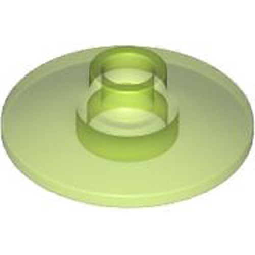 Parabolic Element Diameter 16 Transparent Bright Green