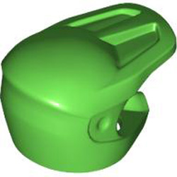 Mini Helmet Number 176 Bright Green