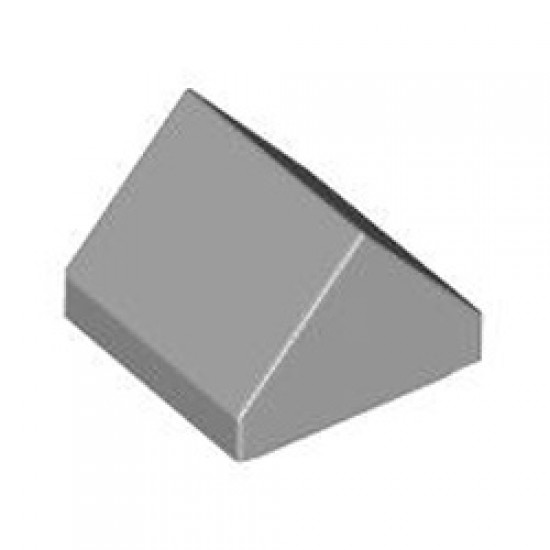 Roof Tile 1x1 Degree 45 without Knobs Medium Stone Grey