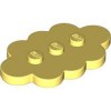 Design Plate 3x5 Number 1 Cool Yellow