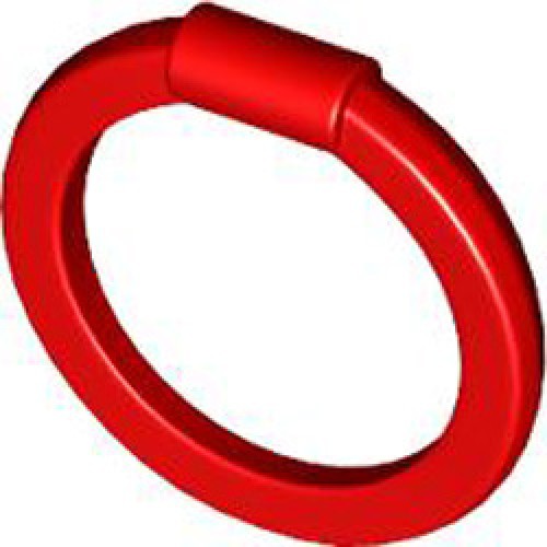 Mini Accessory Number 5 Bright Red