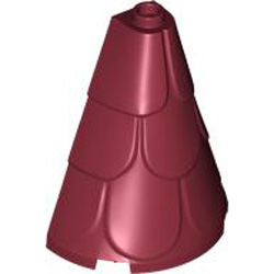 Roof 2x4x4 Dark Red