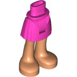 Skirt with Hip Number 2 Bright Purple