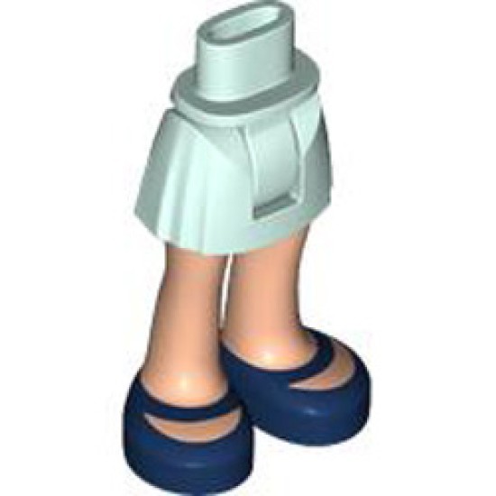 Skirt with Hip Number 132 Aqua