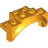 Mudguard 2x4x2 Number 1 Flame Yellowish Orange