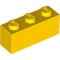 Brick 1x3 Bright Yellow