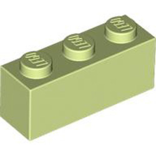 Brick 1x3 Spring Yellowish Green