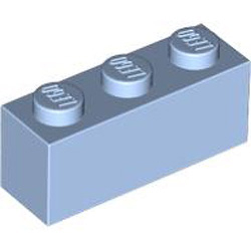 Brick 1x3 Light Royal Blue