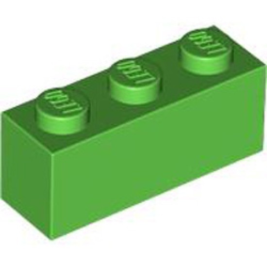 Brick 1x3 Bright Green