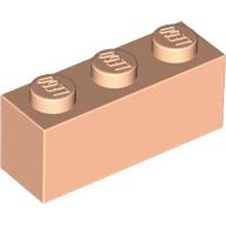 Brick 1x3 Light Nougat