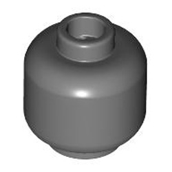 Mini Head Dark Stone Grey