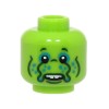 Alien Head Bright Yellowish Green