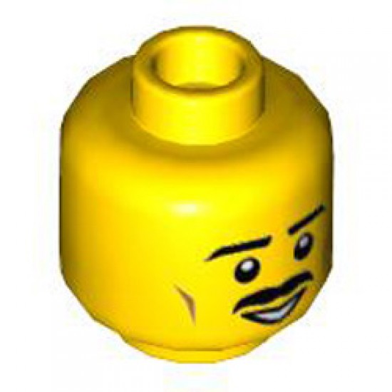 Mini Head Number 2463 Bright Yellow