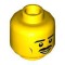 Mini Head Number 2463 Bright Yellow
