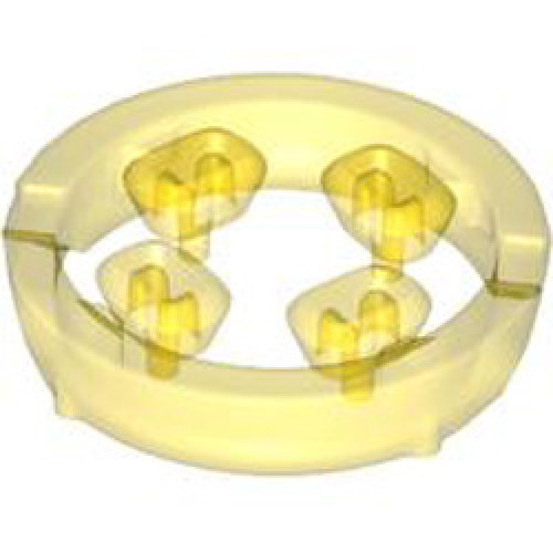 Diamond with 1.5 Shaft Transparent Yellow