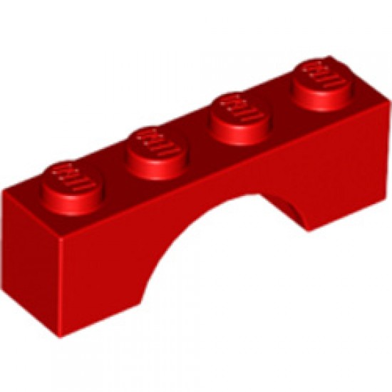 Brick with Bow 1x4 Bright Red