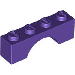 Brick with Bow 1x4 Medium Lilac