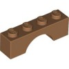 Brick with Bow 1x4 Medium Nougat