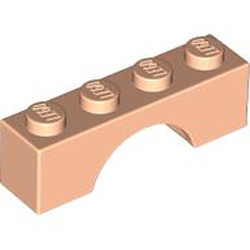 Brick with Bow 1x4 Light Nougat
