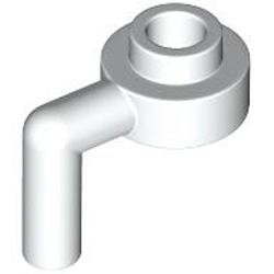 Plate 1x1 with Vertical 3.2 Shaft White Plate 1x1 with Vertical 3.2 Shaft White