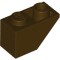 Roof Tile 1x2 Inverted Dark Brown