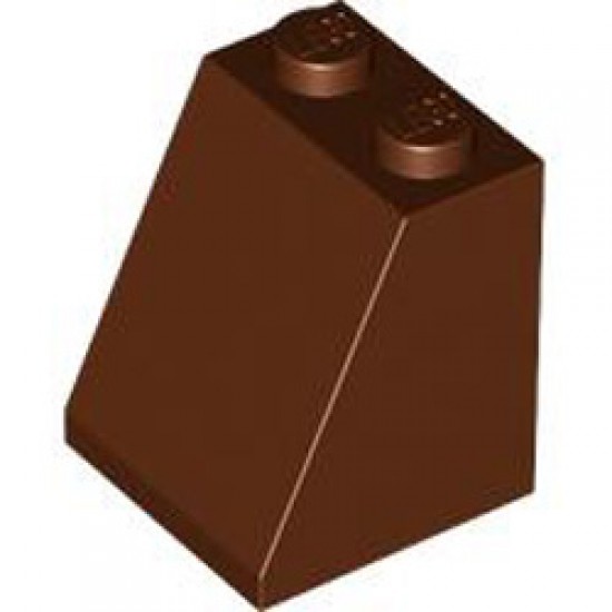 Roof Tile 2x2x2/65 Degree Reddish Brown