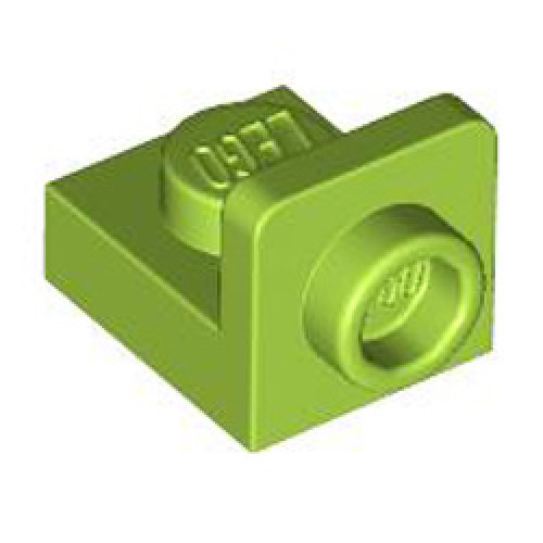 Plate 1x1 with 1.5 Plate 1x1 Upwards Bright Yellowish Green