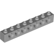 Technic Brick 1x8 Medium Stone Grey