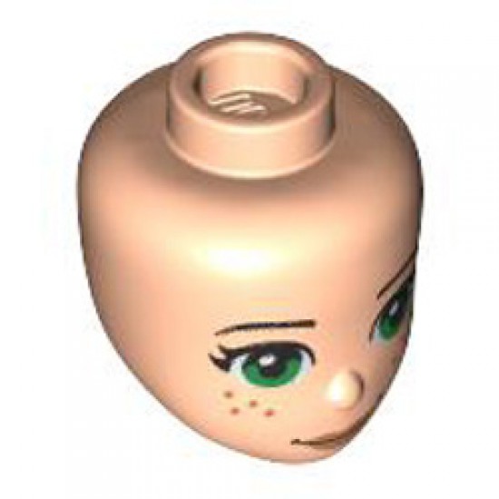 Mini Doll Head Number 125 Light Nougat