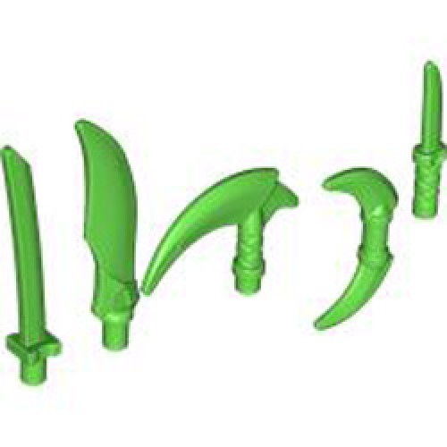 Accessories Sword Number 1 Bright Green