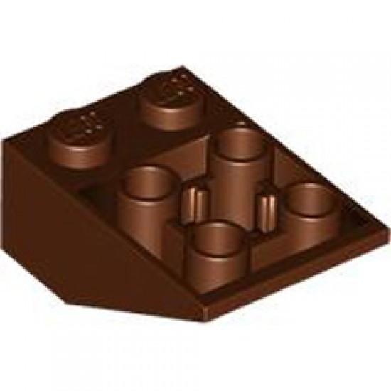 Roof Tile 2x3/25 Degree Inverted Reddish Brown