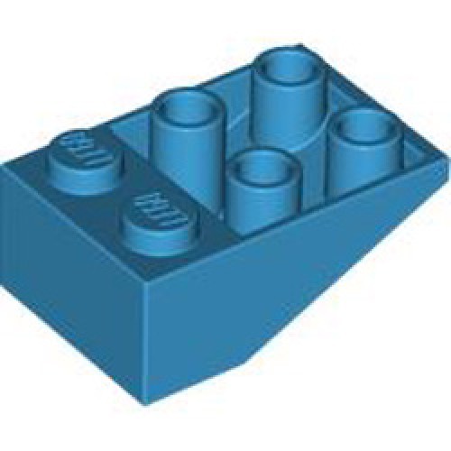 Roof Tile 2x3/25 Degree Inverted Dark Azur