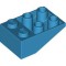 Roof Tile 2x3/25 Degree Inverted Dark Azur