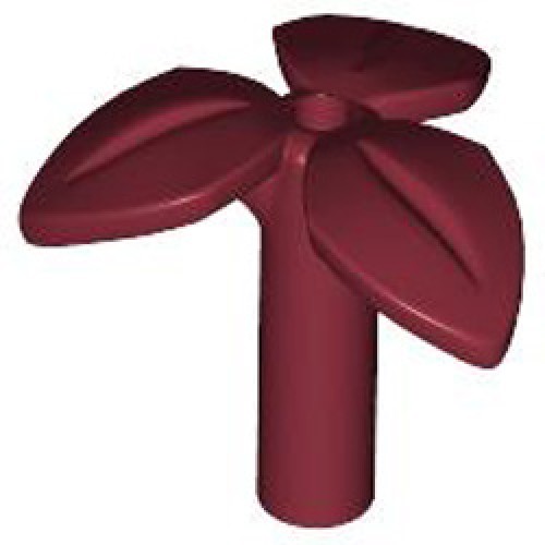 Plant with 3.2 Shaft 1.5 Hole Number 1 Dark Red
