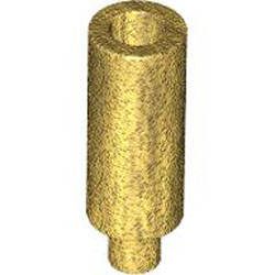 Candle Number 1 Warm Gold